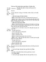 Tài liệu Thủ tục Giấy phép khai quật khảo cổ khẩn cấp doc