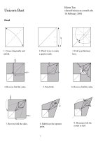 Tài liệu Nghệ thuật xếp hình Nhật Bản:unicorn_bust pdf