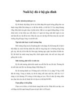 Tài liệu Nuôi kỳ đà ở hộ gia đình ppt