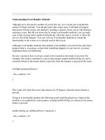 Tài liệu Understanding Event Handler Methods ppt