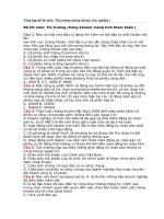 De thi dai hoc thuong mai tong hop de thi trac nghiem mon thi truong chung khoan 