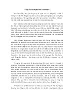 Tài liệu CUỘC CÁCH MẠNG MỚI CỦA SONY ppt