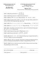 Gián án ĐỀ THI HS GIỎI TP DALAT (10-11)