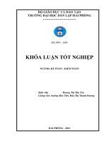 Hoàn thiện công tác lập, đọc và phân tích bảng cân đối kế toán tại công ty cổ phần thủy sản phú minh hưng 