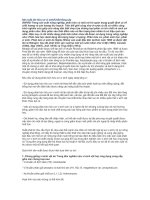 Sản xuất lân hữu cơ vi sinh 