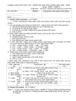 Đề thi học kì II-Sinh 9(1)