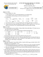 ĐỀ THI CHỌN HỌC SINH GIỎI KHU VỰC MỞ RỘNG NĂM HỌC 2011- 2012 MÔN HÓA HỌC LỚP 11