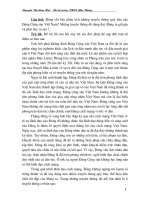 Bài thu hoạch Đảng-