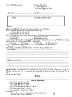 đề kiểm tra văn 9 tiết 157