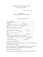 ĐƠN ĐĂNG KÝ CẤP CHỨNG CHỈ MÔI GIỚI BẤT ĐỘNG SẢN  