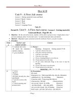 Leson plan 8Unit9.10