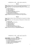 bộ đề kt  học kỳ 2 của 4 khối GDCD