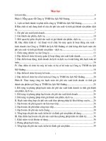 Một số giải pháp nhằm hoàn thiện công tác hạch toán chi phí và tính giá thành tại công ty TNHH Du lịch Nữ Hoàng