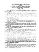 Giáo án ôn tốt nghiệp môn lịch sử 