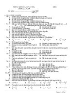 Kiểm tra 45 phút Chương V-VI