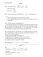 20 đề luyện thi vào 10 Tp Hà Nội