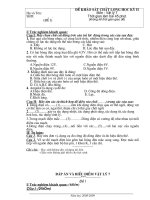 Đề KTHK II- VL 7(2008-2009)