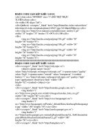 ĐOẠN CODE ĐỂ LÀM VÀ TẠO LÔG CHO TRANG WEBSITE RIÊNG CỦA CÁ NHÂN