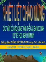 Tiết 63.Luyện Tập-Giới hạn-Thi GVG