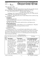 Tiết 1 - 2 Tổng quan văn học Việt Nam