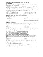 Ngân hàng câu hoi TN (Ch 1) HH 11