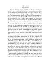 “Một số giải pháp nhằm tăng cường công tác quản lý Ngân sách xã ở Thái bình trong điều kiện hiện nay” 