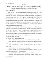 nghiệp vụ chứng từ gửi tiền tại ngân hàng á châu