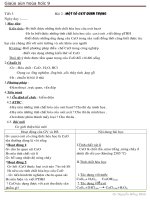 giáo án hóa 9 tiết 3