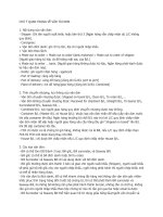 CHÚ ý QUAN TRỌNG về vận tải đơn mới nhất 2013