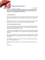 Bài thuốc chữa bệnh viêm gan A