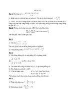 Đề ôn thi ĐH 14