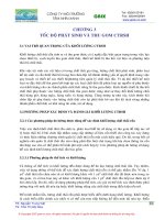 tốc độ phát sinh và thu gom CTRSH