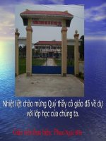 Giải hệ PT bằng PP thế