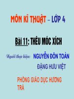 KĨ THUẬT LỚP 4