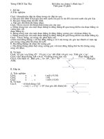 Đề kiểm tra C1 Hình học 7