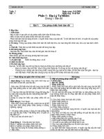 giáo án địa lý 10 tròn bộ