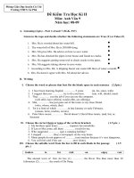 KIEM TR HKII TIENG ANH 9