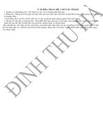 Nhan đề 1 số tác phẩm