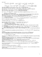 tuyển tập các bài tập hàm số - đồ thị