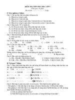 benzen - rượu - axit