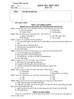 Đề KT văn 6