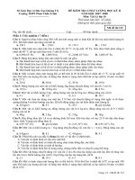 Đề học kỳ II- Lớp 10 Cơ bản