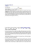 Tạo Blog cá nhân với Violet.vn