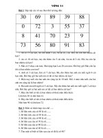 Đề thi Olympic Lớp 1_ Vòng 14 + 15