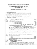 Đáp án HSG Văn 6 (08-09)