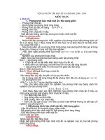 Đề cương ôn tập Khối 8 của PGD (Đầy đủ)