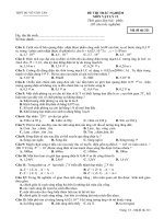 đề thi học kỳ 2( 08-09)
