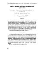 Đánh giá đa dạng nguồn gen cây thuốc tắm của ng-ời Dao đỏ tại Sapa, Lào Cai
