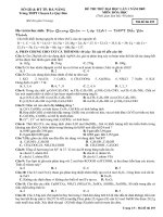 De thi thu dai hoc lan 2