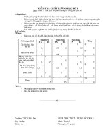 kiem tra học ki 1 co ma tran